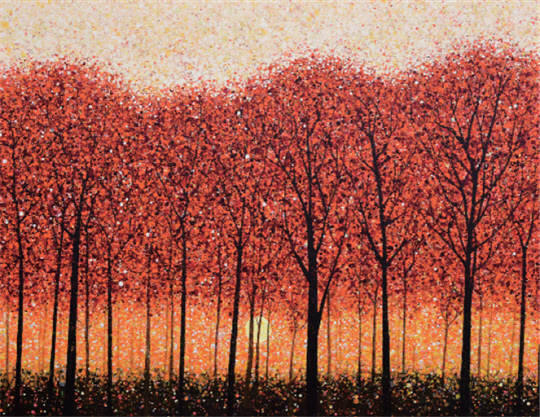 하늘바라기 2203, Acrylic on Canvas, 91×116.8cm, 2023